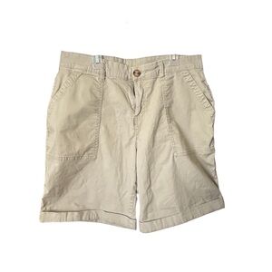 Style & Co Women’s Casual tan Cotton and Spandex Shorts, Sz 12 🔥